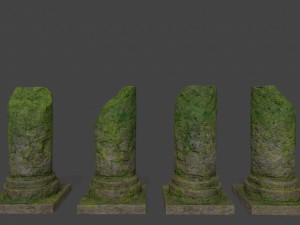 pillars 3D Model