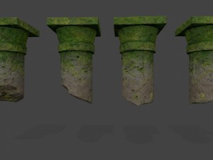 pillars 3D Model