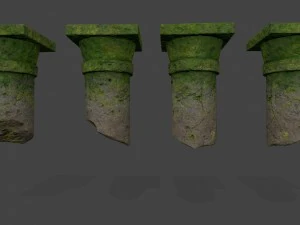 pillars 3D Model