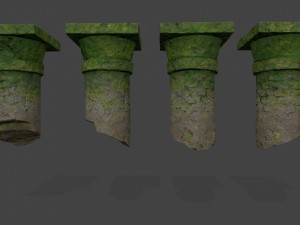 pillars 3D Model
