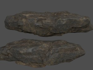 desert rocks set 3D Model