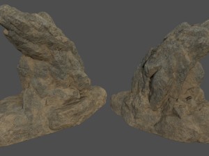 desert rocks 3D Model