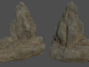 desert rocks 3D Model