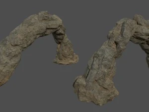 desert rocks 3D Model