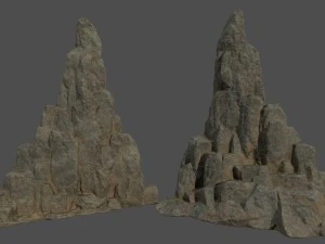 desert rocks 3D Model