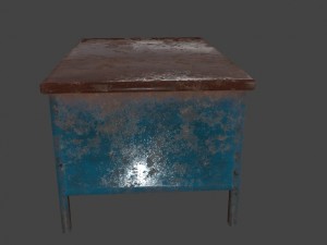 desk 2 3D 모델