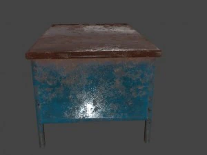 desk 2 3D Model