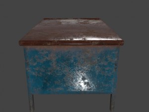 desk 2 3D 모델