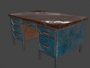 desk 2 3D Model