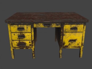 desk 4 Modelo 3D