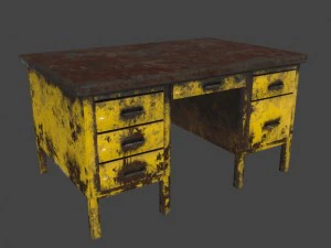desk 4 3D Model