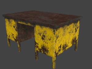 desk 4 3D 모델