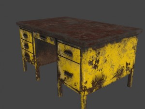 desk 4 3D 모델
