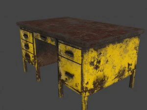 desk 4 3D Model