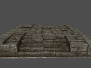 ruin set 3D Model