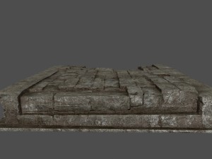 ruin set 3D Model