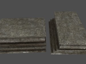 ruin set 3D Model