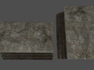 ruin set 3D Model