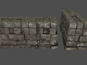 ruin set 3D Model