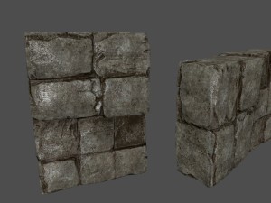 ruin set 3D Model