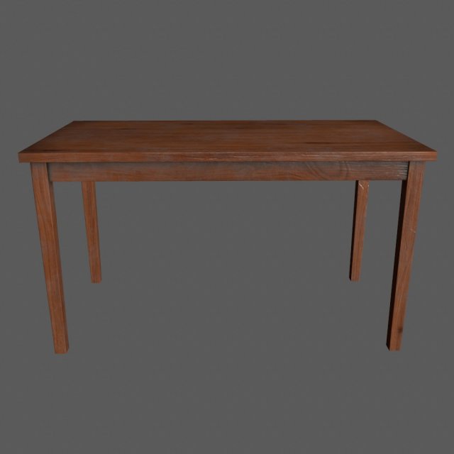 table Modelo 3D .c4d .max .obj .3ds .fbx .stl .blend 