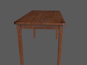 table Modelo 3D