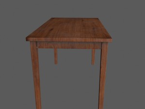 table Modelo 3D