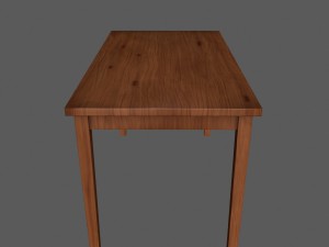 table Modello 3D