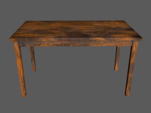 table 3D मॉडल