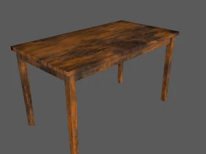 table 3D Model