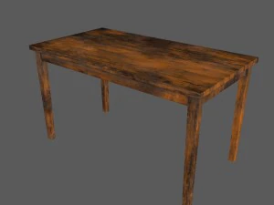 table 3D Model