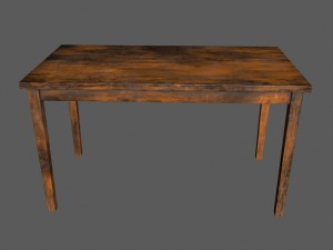 table 3D Model