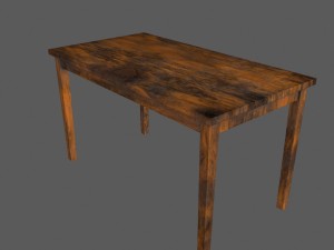 table 3D Model