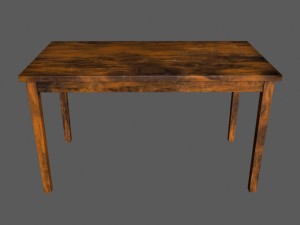 table 3D Model