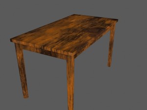 table 3D Model