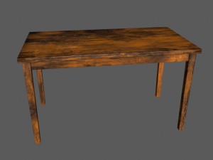table 3D Model