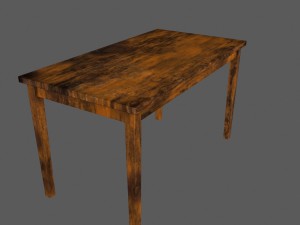 table 3D Model