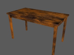 table 3D Model