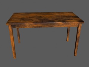 table 3D Model