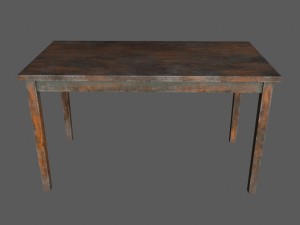 table 3D मॉडल
