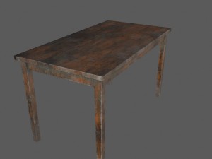 table 3D 모델