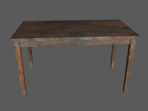 table 3D 모델