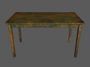 table 3D मॉडल