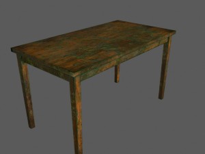 table 3D Модель