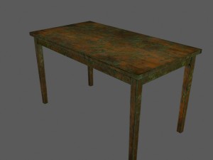 table 3D Модель