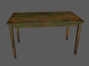 table 3D Модель