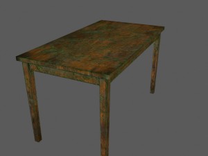 table 3D Модель