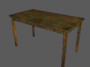 table 3D Модель