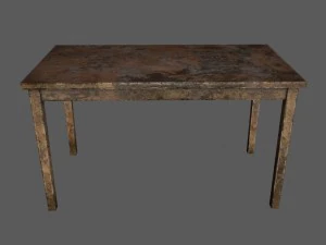 woodentable 3D Model
