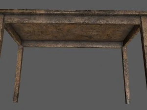 woodentable 3D Model